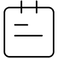 Calander Interface Icon